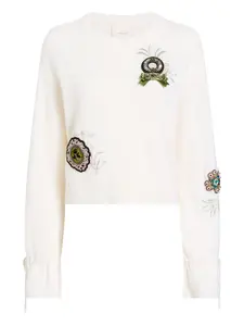 Топ Tasha с нашивкой Cinq A Sept, белый