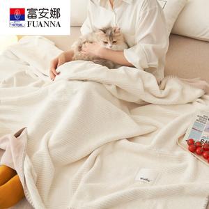 Fuanna Плед кошачий стиль 180х200 см, цвет Ruxingbai, мягкий плюш