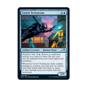 CCG Тайный техник (U), MTG - Kamigawa : Neon Dynasty