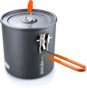 Котелок на 1,1 литра GSI Outdoors, серый