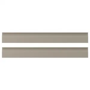Фронтальная панель ящика, матовый темно-бежевый, 80x10 см, UPPLÖV IKEA