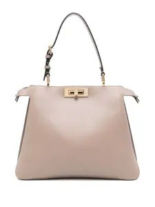 Сумка на плечо Peekaboo среднего размера FENDI, нейтральный