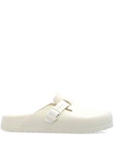 Birkenstock бостонские сабо с круглым носком, белый