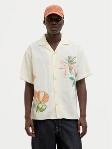 Свободная рубашка Luke 12271108 Jack&Jones, экрю