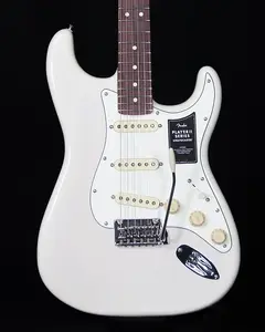 Fender Player II Stratocaster, гриф из палисандра, корпус из камерного ясеня, белый блонд