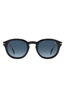 Очки в круглой оправе David Beckham, черный