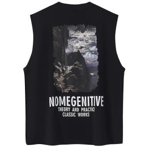 NOME Жилет унисекс, Черный