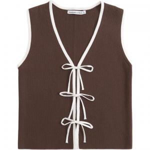 Женский топ Abercrombie＆Fitch, Chestnut