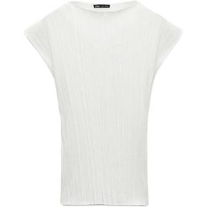 ZARA Футболка женская белая