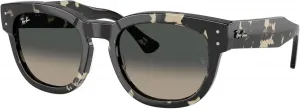 Солнцезащитные очки Ray-Ban Mega Hawkeye Square унисекс для взрослых Rb0298s, Grey Havana/Grey Gradient