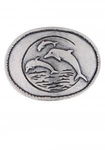 Ремень RETTUNGSRING by showroom 019° Belt, серебряный