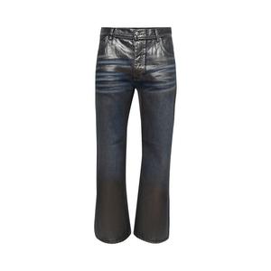 Брюки MISBHV Dirt Denim Trousers Silver, серебряный