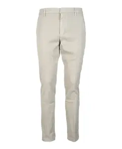 Гоберовые брюки из льняного смесового лиоцелла Dondup, бежевый