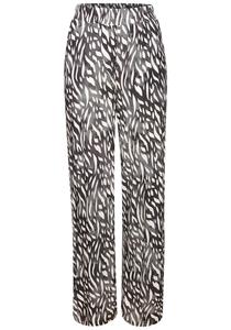 Широкие брюки LASCANA, Mottled Black