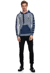 Толстовка с капюшоном Rusty Neal необычного дизайна, белый