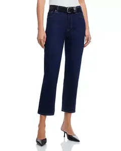 Джинсы Pixie le sleek с высокой посадкой и прямыми штанинами, цвет Fairway Frame, синий