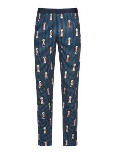 Пижамные штаны Mey Keyhole And Pin Up, светло-синий/темно-синий