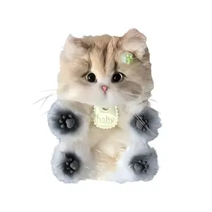 Милые забавные креативные кошки плюшевые подвески высота 15см GERONG