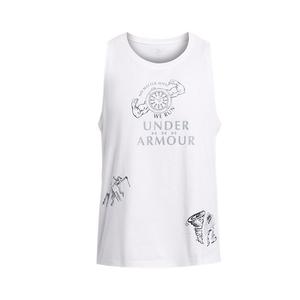 Майка мужская белый Under Armour, белый