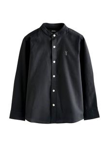 Next Рубашка на пуговицах Comfort Fit в черном цвете