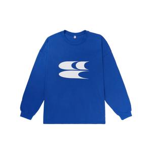 Свитшот унисекс Crying Center, электрик синий