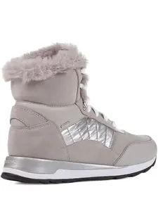 Высокие кеды с отделкой Geox, нейтральный