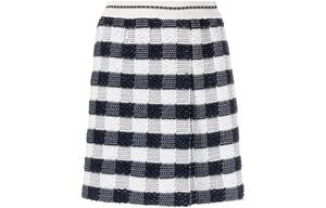 THOM BROWNE Повседневная короткая юбка женская черная