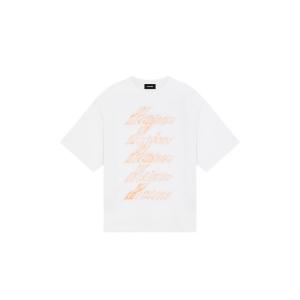 Футболка с принтом логотипа WE11DONE, белый