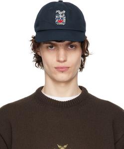 Бейсболка цвета морской волны Bally