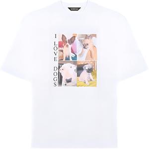 Футболка унисекс белая Balenciaga, белый