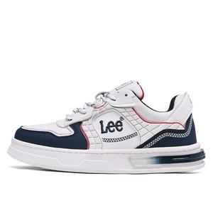 Скользоустойчивые низкие скейтерские кроссовки унисекс Lee, синий