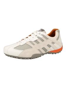 Кроссовки на шнуровке Geox, цвет weiß/grau