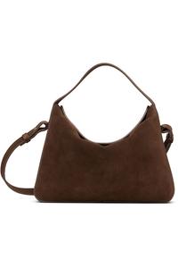 Мягкая сумка-багет через плечо Aesther Ekme, цвет suede cocoa