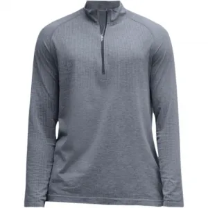 Толстовка Metal Vent Tech Half Zip Lululemon, steam серый/sun серый/vpor/sogy