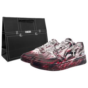 LINING Acer Truncatum устойчивые к истиранию легкие нескользящие низкие кроссовки для скейтбординга мужские black red