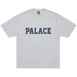 Футболка Palace Palace College T-Shirt, Grey Marl