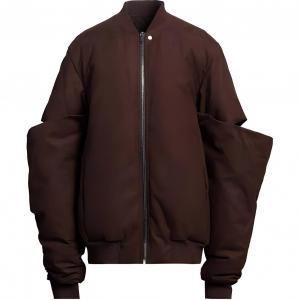 RICK OWENS Пуховик мужской коричневый, Brown