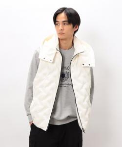 Бесшовный пуховый жилет с капюшоном Comme Ca Ism, цвет White