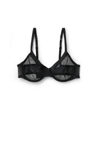 Бюстгальтер Tezenis Triangle bra, Schwarz Black/Black