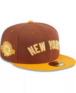 Мужская коричневая бейсболка New York Yankees Tiramisu 59FIFTY Fitted Hat New Era