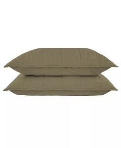 Стеганый комплект из французского льна - стандартный Bokser Home, бежевый