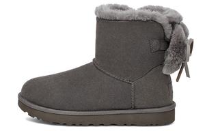 Угги женские UGG Classic Double Bow Mini, серый