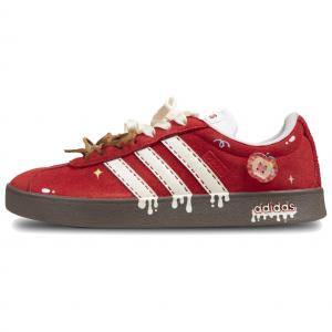 Adidas VL COURT 20 Износостойкие низкие скейтбордные кроссовки унисекс, красные