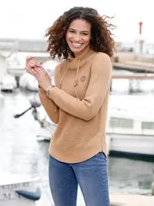 Casual Looks Вязаный джемпер "Пуловер", цвет Camel