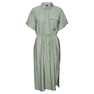 Платье миди Vero Moda Iris Short, зеленый