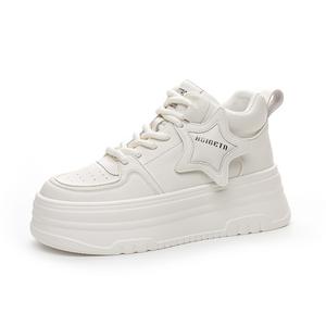 TAFN Высокие женские кроссовки белого цвета