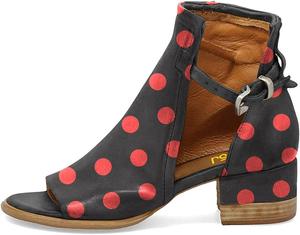 Женские сандалии FSJ с открытым носком, вырезами и пряжкой, ботильоны на щиколотке, удобные с низким устойчивым каблуком, летние сандалии, размеры 4-15 M US, Red Dot