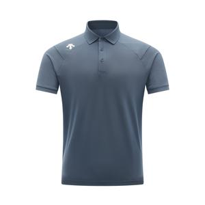 Тренировочная поло для мужчин DESCENTE, синий