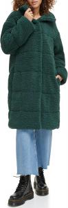 Женское пальто Levi's длинное стеганое, темно-зеленый