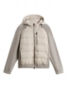 Стеганое пальто WOOLRICH, серый